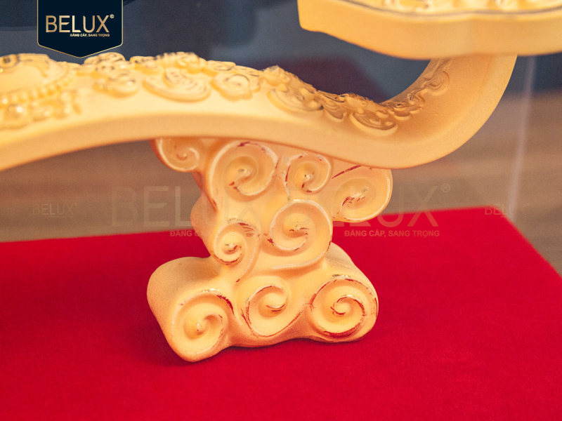 Gậy Như Ý dát vàng cát 20.5x6.5x7.5cm